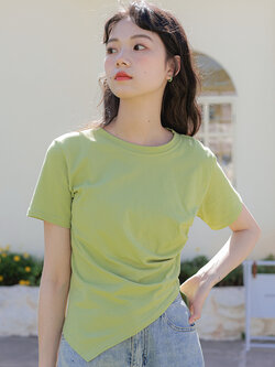 เสื้อผ้าวัยรุ่นเกาหลี เสื้อยืดวัยรุ่นผู้หญิง มีขนาด S M L XL