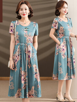 เสื้อผ้าคุณแม่วัย 60 เสื้อคนแก่ผู้หญิงวัย60