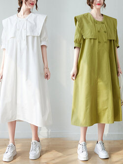 เสื้อลินินคนอ้วน เสื้อทีเชิ้ตคนอ้วนผู้หญิง เสื้อทีเชิ้ตตัวใหญ่ By Literary Plus size