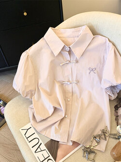เสื้อเชิ้ตผู้หญิงใส่ทํางาน 390 บาทต่อชิ้น ฟรีค่าจัดส่ง