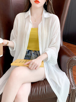 เสื้อเชิ้ตแขนยาววัยรุ่น ลายสวยๆ แบรนด์ YIL AN