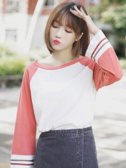 เสื้อแฟชั่นวัยรุ่น วันทีนสไตล์ญี่ปุ่น คิกขุมากๆ สั่งเลย!ส่งฟรี EMS