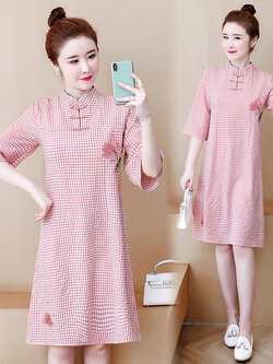 ชุดเดรสคอจีนสวยๆ ชุดแซกคอจีน ลูกไม้ ชุดคอจีนสวยๆ เสื้อกี่เพ้า คอจีน