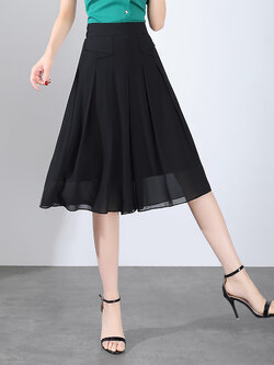 กระโปรงยาว กระโปรงยาวทรงเอ กระโปรงทำงาน