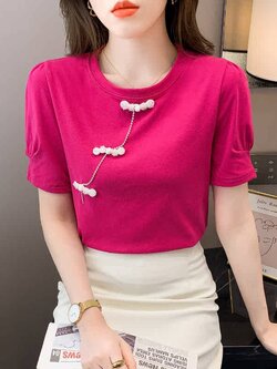 เสื้อยืดวัยรุ่นน่ารักๆ เสื้อวัยรุ่นแขนสั้น เสื้อผ้าวัยรุ่นเกาหลี แบรนด์ Wiyike