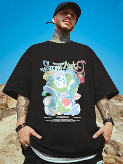 เสื้อยืดผู้ชายอ้วน S-5XL(อกเสื้อ39-51นิ้ว)