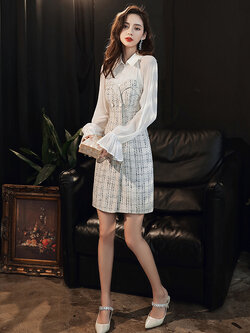 ชุดราตรี ชุดราตรีสวยหรู แบบ ทันสมัย Evening dress