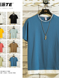 เสื้อยืดผู้ชายอ้วน XL-5XL อกเสื้อ40-52 นิ้ว