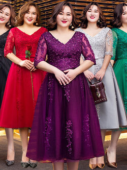 ชุดราตรีคนอ้วน ชุดราตรีไซส์ใหญ่ สาวอวบ ชุดราตรีสาวอวบ ชุดออกงานสาวอวบ ชุดออกงานคนอ้วน