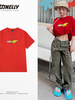 เสื้อยืดคอกลม ผู้ชาย เสื้อยืดผู้ชายเกาหลี เสื้อยืดเกาหลี แบรนด์ NELLY