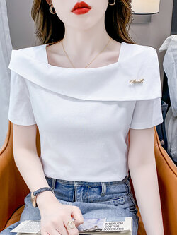 เสื้อเชิ้ตผู้หญิงใส่ทํางาน 390 บาทต่อชิ้น ฟรีค่าจัดส่ง