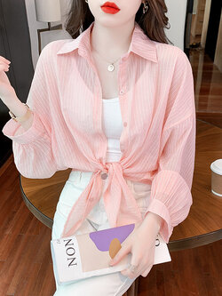 เสื้อเชิ้ตแขนยาววัยรุ่น ลายสวยๆ แบรนด์ YIL AN