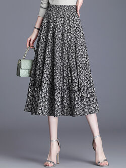 กระโปรงยาว กระโปรงยาวทรงเอ กระโปรงทำงาน