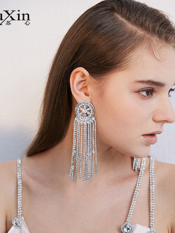 ตุ้มหู ต่างหู ต่างหูผู้หญิง By SuXin