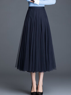 กระโปรงยาว กระโปรงยาวทรงเอ กระโปรงทำงาน