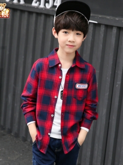 เสื้อเชิ้ตเด็ก มีไซส์ 110 120 130 140 150 160 สั่งเลยฟรีค่าจัดส่ง