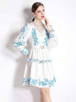 ชุดเดรสยาวสวยๆ ชุดเดรสยาวใส่สบาย ใส่ทำงาน