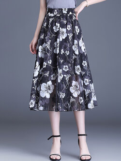 กระโปรงยาว กระโปรงยาวทรงเอ กระโปรงทำงาน