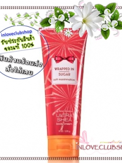 Bath & Body Works / Ultra Shea Body Cream 226 ml. (Wrapped In Sugar - Soft Marshmallow) *Limited Edition