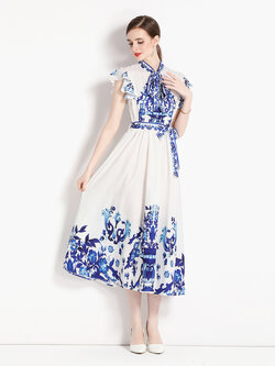 ชุดเดรสออกงาน ชุดเดรสเรียบหรู เนื้อผ้าดี ใส่แล้วเป๊ะ