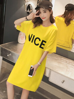 เสื้อยืดสีเหลือง เสื้อยืดสีเหลืองสวยๆ เสื้อยืดสีเหลืองผู้หญิง จัดส่งฟรีทั่วประเทศไทย