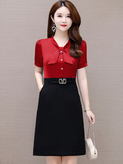 เดรสไซส์ใหญ่ ชุดเดรสสาวพลัสไซส์ เดรสเรียบหรู ไซส์ใหญ่ BY SHUYA