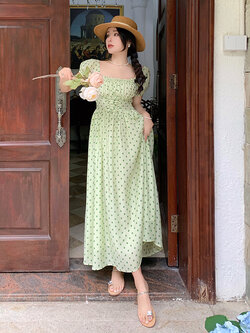 แบบชุดเดรสสวยๆ ชุดเดรสน่ารักๆสไตล์เกาหลี