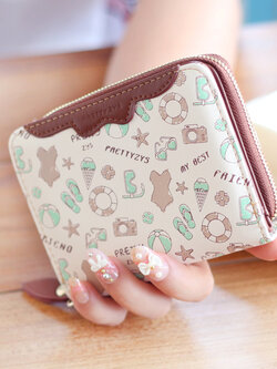 กระเป๋าสตางค์ผู้หญิง กระเป๋าใส่บัตร