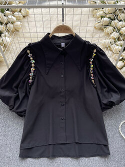 เสื้อสีดำสุภาพ เรียบหรู ดูดี เหมาะกับทุกโอกาส | เสื้อผู้หญิงสุภาพ Moran High-End