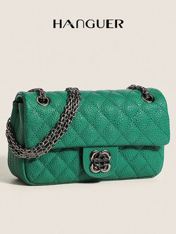 กระเป๋าสะพายข้างผู้หญิง กระเป๋าสะพายสไตล์เกาหลี By HANGUER&CK