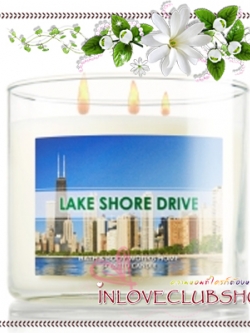 Bath & Body Works Slatkin & Co / Candle 14.5 oz. (Lakeshore Drive) *Limited Edition