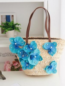 กระเป๋าสานสไตล์ญี่ปุ่น