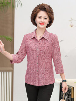 เสื้อคุณยาย เสื้อผู้วัยอายุ60-70ปี เสื้ออาม่า เสื้อผู้สูงอายุ