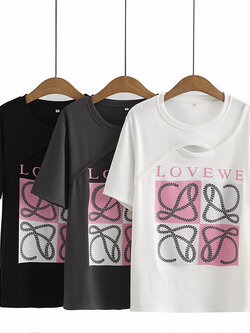 เสื้อผ้าคนอ้วน เสื้อผ้าสาวอวบ(อกเสื้อ38-50นิ้ว)