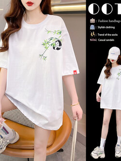 เสื้อยืดคนอ้วนแบบโอเวอร์ไซส์แบบ ulzzang fashion สนใจทักแชท