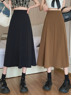 กระโปรงยาว กระโปรงยาวทรงเอ กระโปรงทำงาน