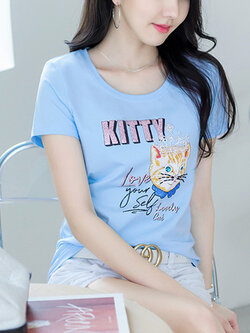 เสื้อยืดแขนยาวแฟชั่น เสื้อยืด T-shirt แขนยาว