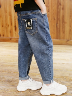 กางเกงยีนส์เด็ก กางเกงเด็กผู้ชาย กางเกงยีนส์ กางเกงขายาวเด็ก กางเกงเด็ก 5-13ปี