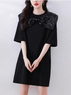 เดรสสีดำสุภาพ เรียบหรู ดูดี เหมาะกับทุกโอกาส | เดรสผู้หญิงแฟชั่นสุภาพ