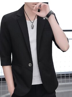 สูท Blazers ผู้ชาย เสื้อคลุมสไตล์สูท สำหรับผู้ชาย สำเนา