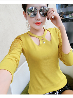 เสื้อยืดสีเหลือง เสื้อยืดสีเหลืองสวยๆ เสื้อยืดสีเหลืองผู้หญิง จัดส่งฟรีทั่วประเทศไทย