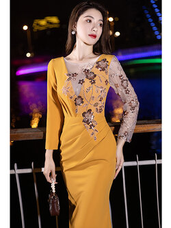 ชุดราตรี ชุดราตรีสวยหรู แบบ ทันสมัย Evening dress