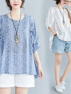 เสื้อผ้าฝ้ายสไตล์วินเทจ ใส่ตั้งแต่สาวผอม-สาวอวบ น้ำหนักตัว50-90 กิโลกรัม By Meimei plus size