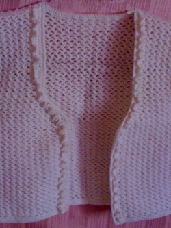 เสื้อขาวโครเชต์