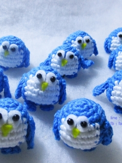 นกฮูกจิ๋ว 1 .1/2 นิ้ว