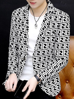 สูท Blazers ผู้ชาย เสื้อคลุมสไตล์สูท สำหรับผู้ชาย