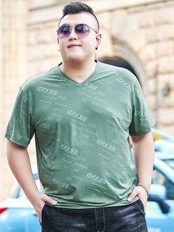 เสื้อยืดผู้ชายอ้วน S-5XL(อกเสื้อ39-51นิ้ว)