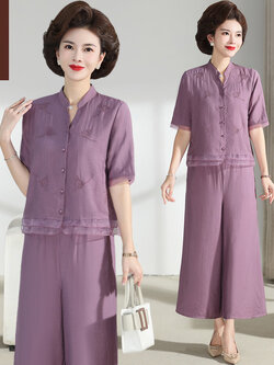 เสื้อผ้าคุณแม่วัย 60 เสื้อคนแก่ผู้หญิงวัย60