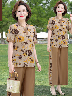 เสื้อผ้าคุณแม่วัย 60 เสื้อคนแก่ผู้หญิงวัย60