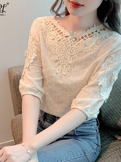 เสื้อลูกไม้สวยๆ เสื้อลูกไม้ เสื้อลูกไม้แฟชั่น BY MIRI